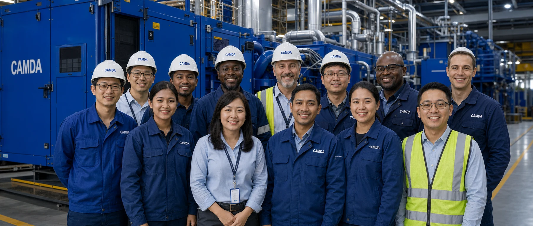 CAMDA engineering, manufacturing and quality team
