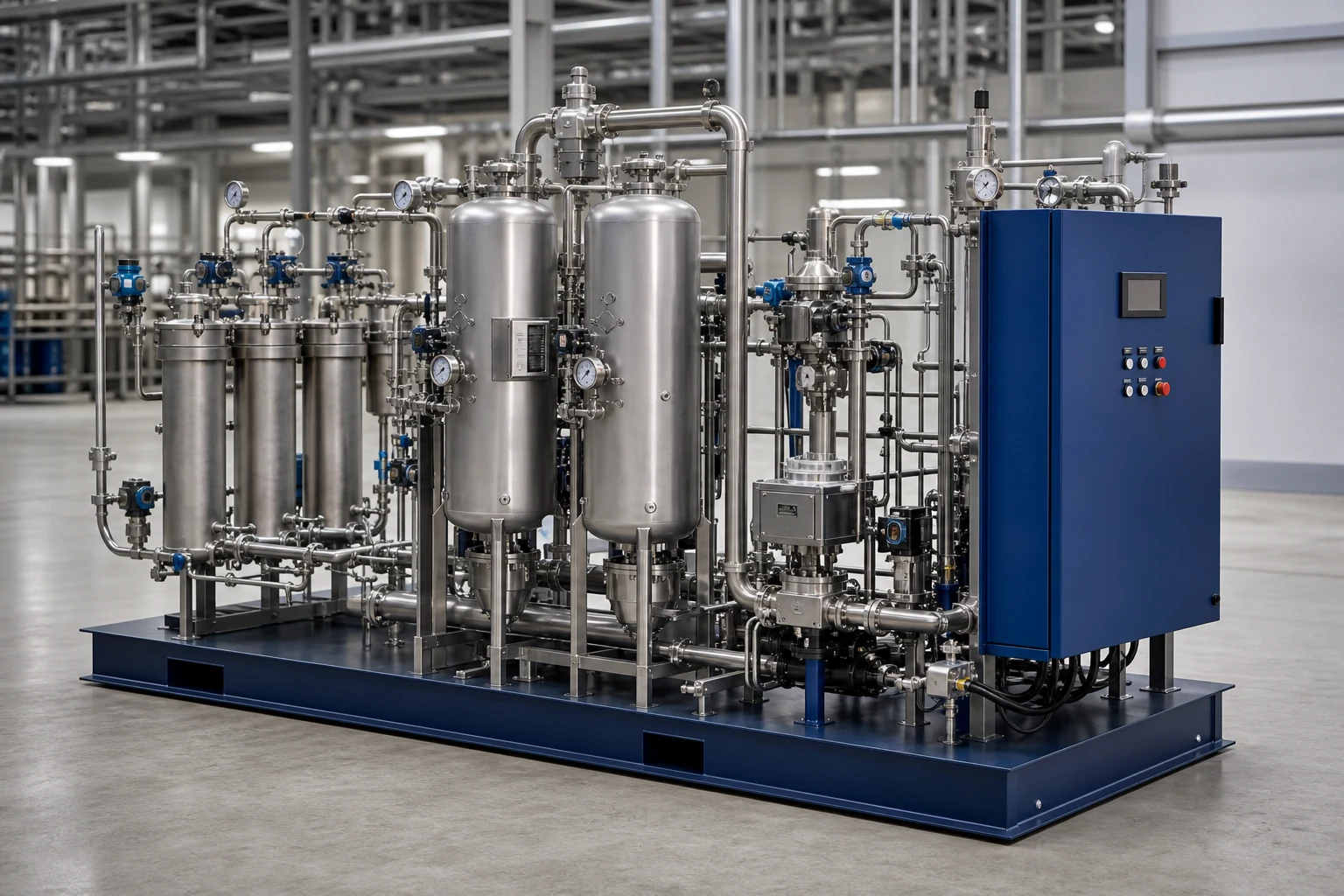 FGT200 fuel gas treatment skid presentation visual