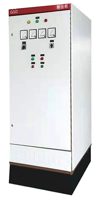 Automatic transfer switch cabinet shown in the CAMDA brochure
