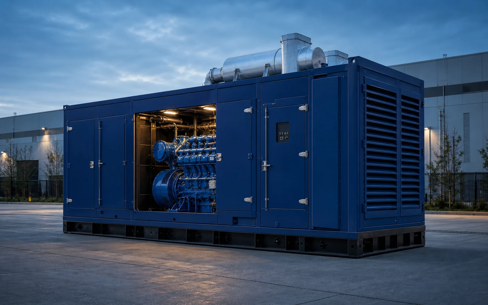 CD1100 modular diesel generator package