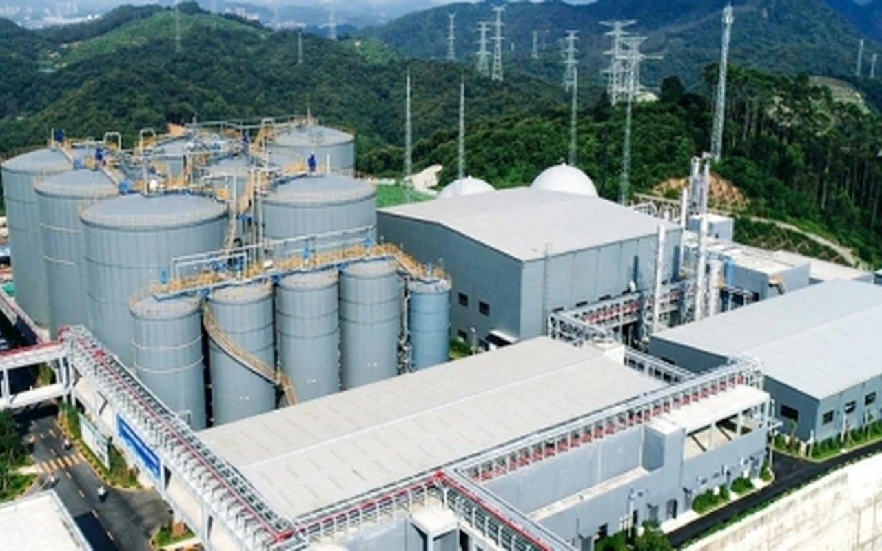 Guangzhou Langkun kitchen-waste biogas project