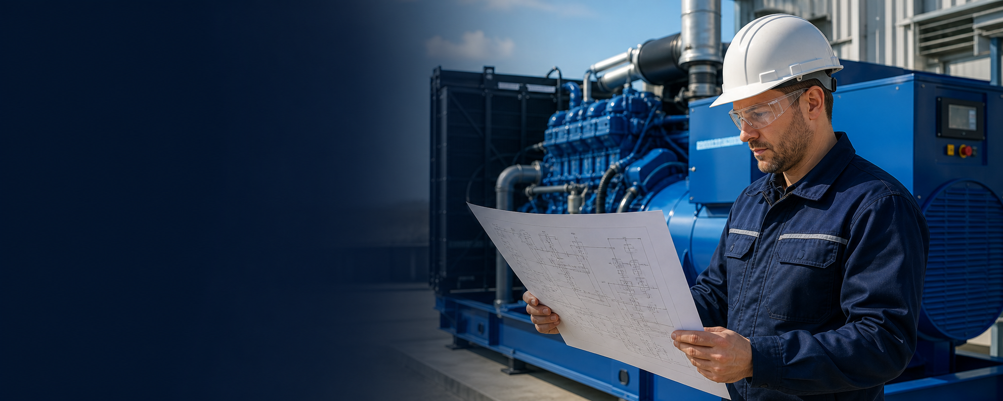 CAMDA engineer reviewing generator application information