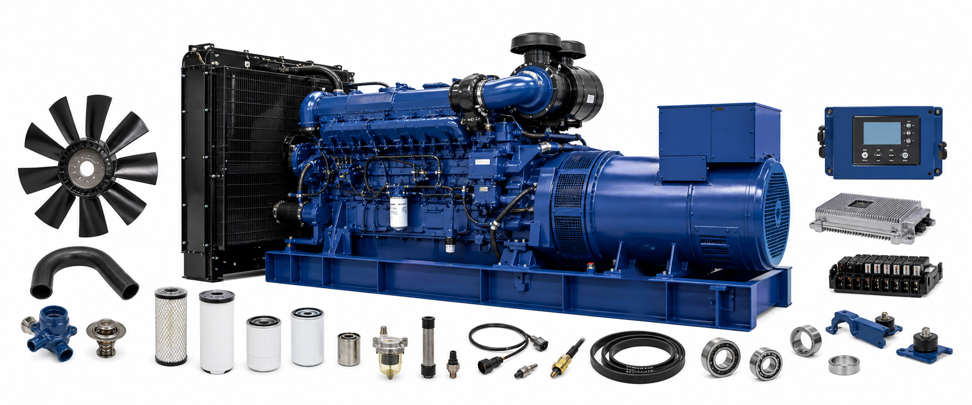 CAMDA diesel generator production line